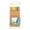 Stabilo point 88 set of  fineliners 10 colors