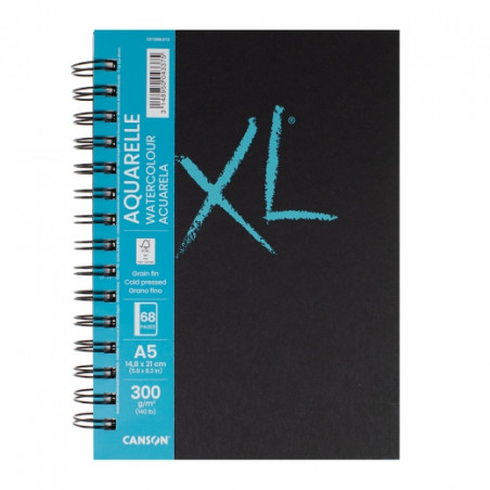 Sketchbook Canson watercolour xl 300g 34sh spiral