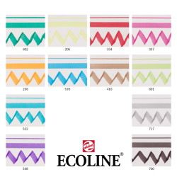 Talens ecoline duo tip basic set of 12 pens