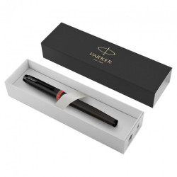 Parker IM fine flame orange ring fountain pen