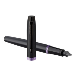 Parker fountain pen IM fine amethyst purple ring