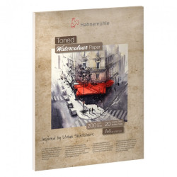 Block Hahnemuhle toned beige watercolour 200g 20sh