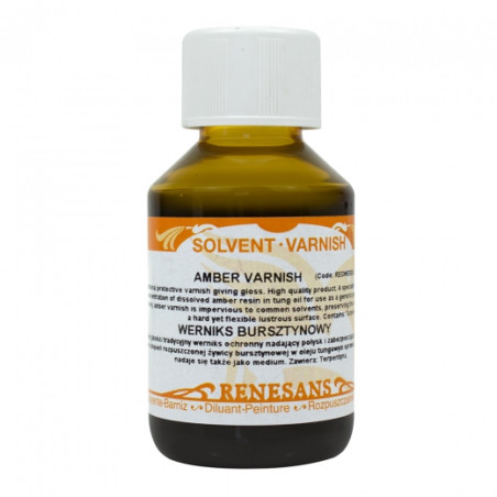 Renesans werniks bursztynowy 100ml - sklep plastyczny - szał dla plast