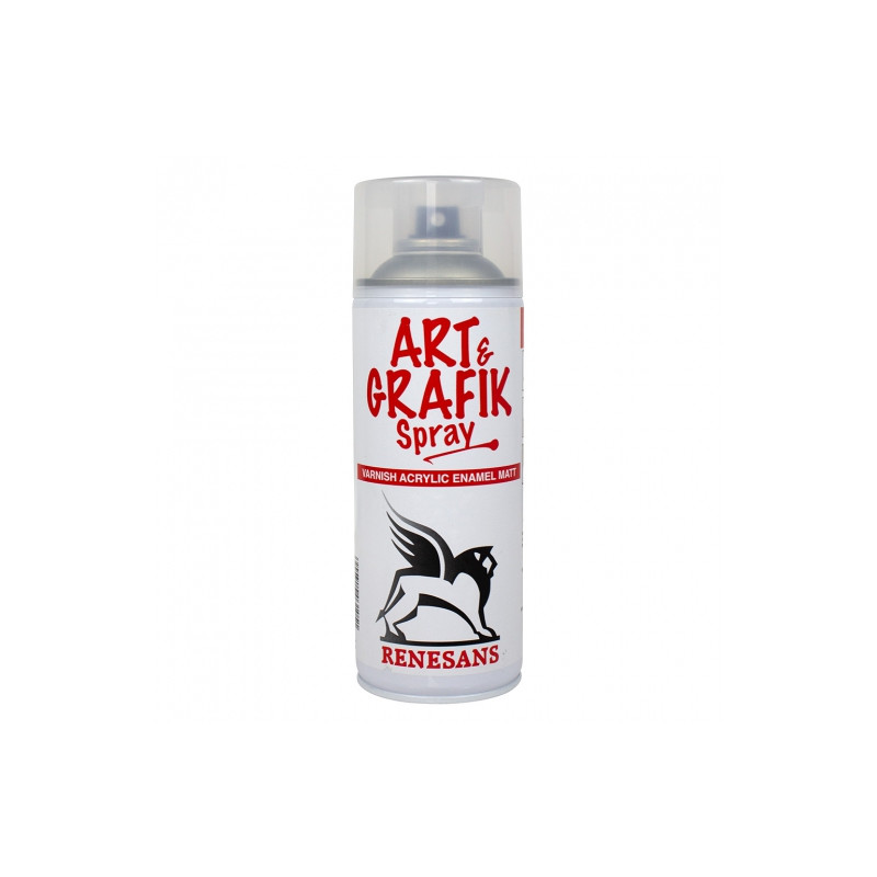 Renesans art & graphic spray acrylic matte varnish 400ml