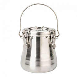 Metal container for washing brushes and carrying water 590 ml