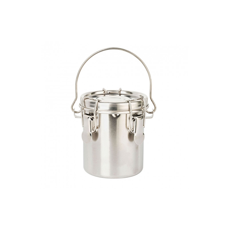 Metal container for washing brushes and carrying water 240 ml