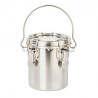 Metal container for washing brushes and carrying water 240 ml