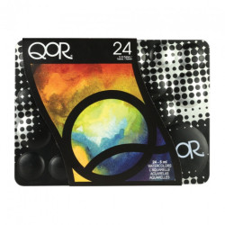 Golden QoR introductory zestaw farb akwarelowych 24x5ml - sklep plasty