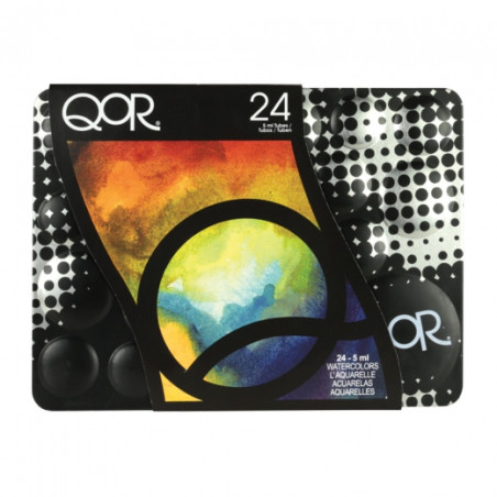 Golden QoR introductory set of watercolor paints 24x5ml