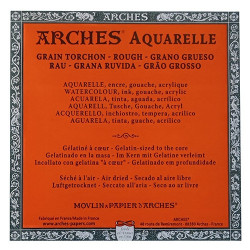 Arches bright white papier akwarelowy 56x76cm 300g 10ark - sklep plast