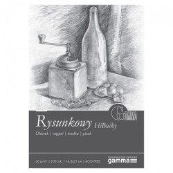 Gamma block drawing hibulky 60g 100 sheets