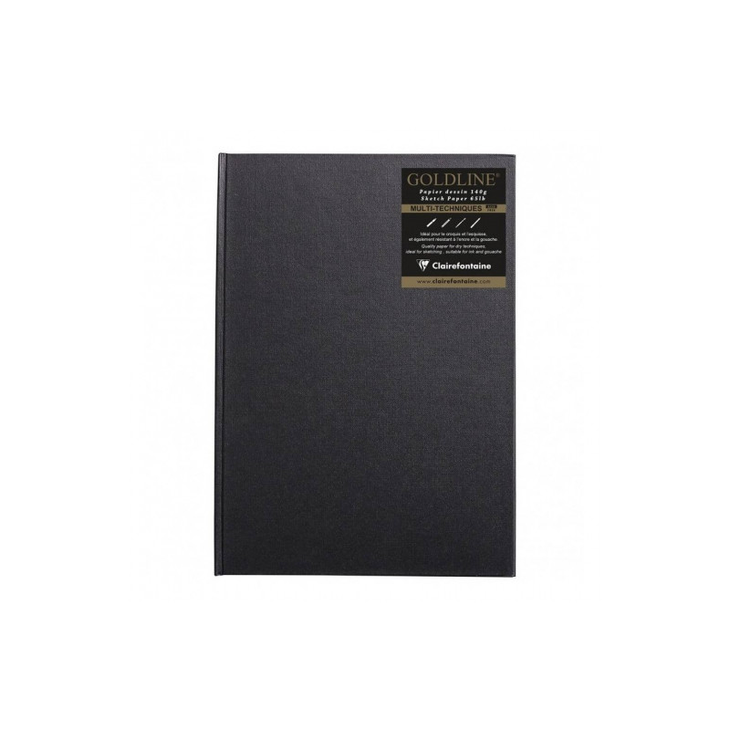 Clairefontaine goldline portrait sketchbook 140g 64 sheets