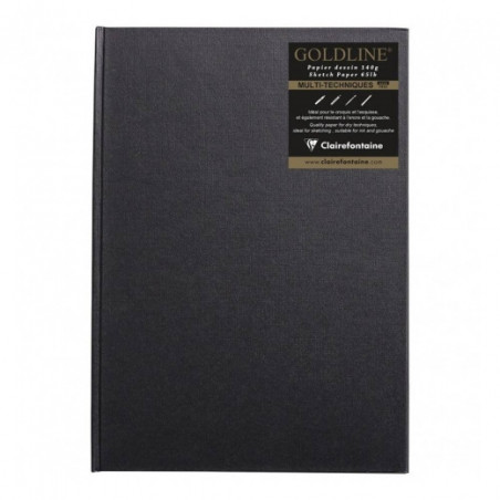 Clairefontaine goldline portretowy szkicownik 140g 64 ark - sklep plas