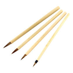 Royal set of 4 brushes series 9149 natural camel hair