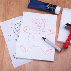 Essdee print foam zestaw 5 pianek drukarskich - sklep plastyczny - sza