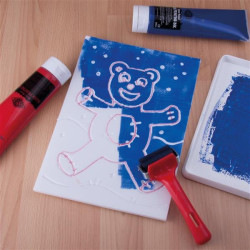 Essdee print foam zestaw 5 pianek drukarskich - sklep plastyczny - sza