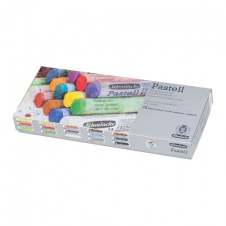 Schmincke assorted zestaw pasteli suchych 15 sztuk - sklep plastyczny