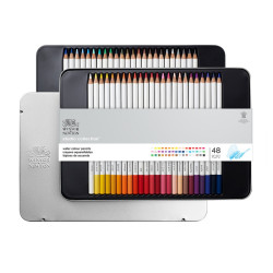 Winsor & Newton studio collection set of 48 watercolor pencils