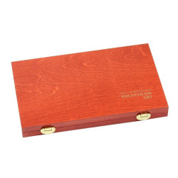 Koh-i-noor polycolor in a wooden case set of 36 crayons