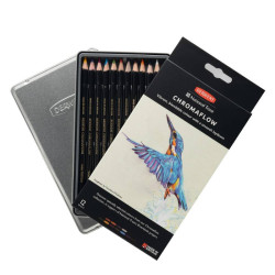 Derwent national trust chromaflow colored pencils 12 pc