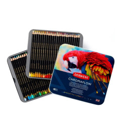 Derwent Chromaflow crayon set of 48 colors