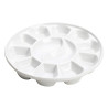 Meeden porcelain palette 12 chamber round 18cm