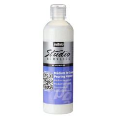 Pebeo pouring medium studio akryl - sklep plastyczny - szał dla plasty