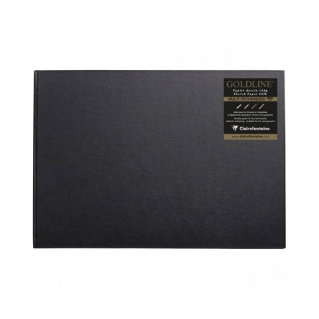 Clairefontaine goldline landscape sketchbook white sheets A3 140g 64 s
