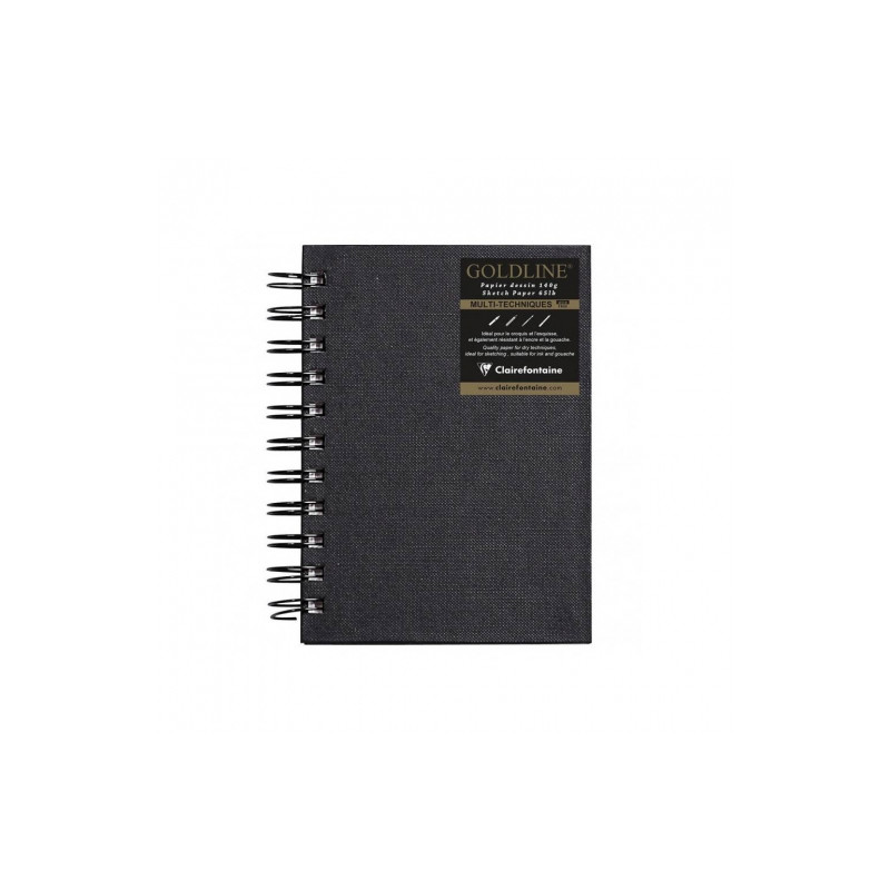 Clairefontaine goldline portretowy na spirali 140g 64ark - sklep plast