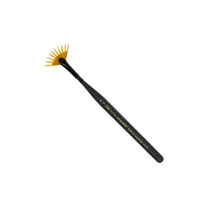 Royal&Langnickel mini majestic fan wisp seria 4200FBW nr 10/0 wachlarz