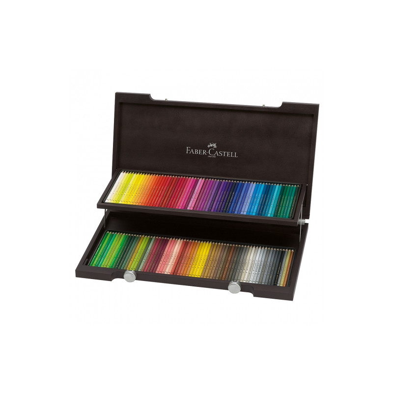 Faber-Castell polychromos zestaw 120 kredek w drewnianej kasecie  - sk