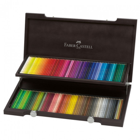 Faber-Castell polychromos zestaw 120 kredek w drewnianej kasecie  - sk