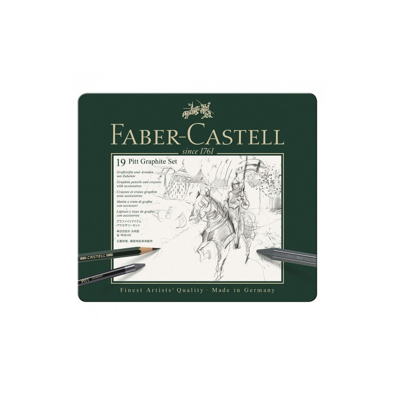 Faber-Castell pitt medium set of pencils and graphites