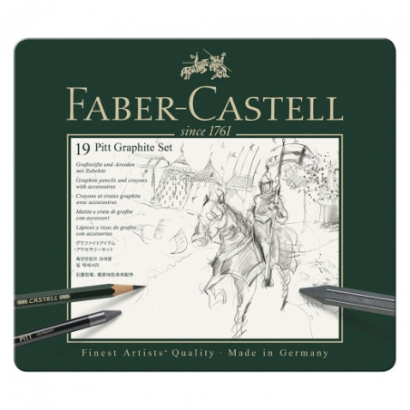 Faber-Castell pitt medium set of pencils and graphites