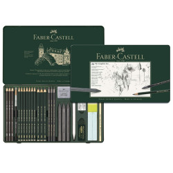 Faber-Castell pitt large set of pencils and graphite