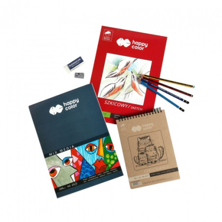 Happy Color Drawing Art Creative Set