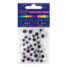 Dp Craft movable oval eyelets self-adhesive mix 36 pcs