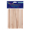 Dp Craft sticks creative round natural 50 pcs
