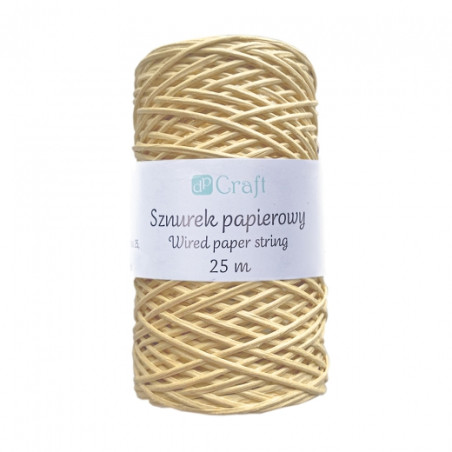 Dp Craft paper twine with wire 25m