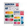 AURORA watercolour hot pressed blok gładki na spirali 300g 12ark - skl