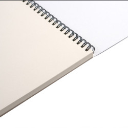 Aurora bristol light blok 180g 40ark na spirali - sklep plastyczny - s