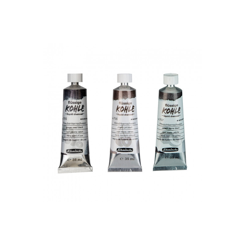 Schmincke kohle liquid charcoal 35 ml