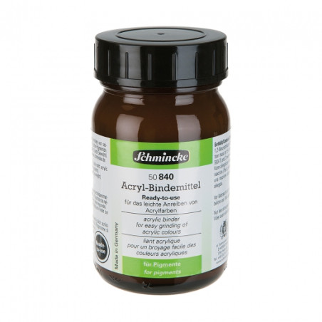 Schmincke ready to use medium acrylic binder 50840 200ml