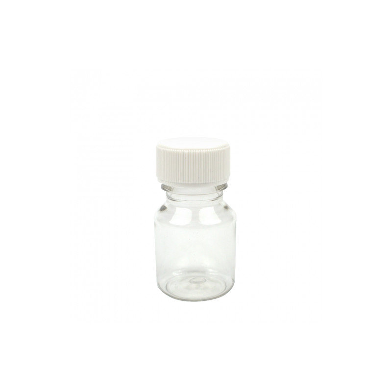 30ml plastic bottle with a screw cap