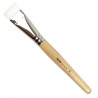 Artix brush synthetic white short bristles
