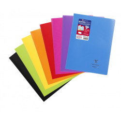 Clairefontaine koverbook squared notebook with a margin A4 90g 96 page