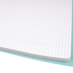 Clairefontaine koverbook squared notebook with a margin A4 90g 96 page