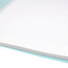 Clairefontaine koverbook blush zeszyt w kratkę na spirali A4 160 stron