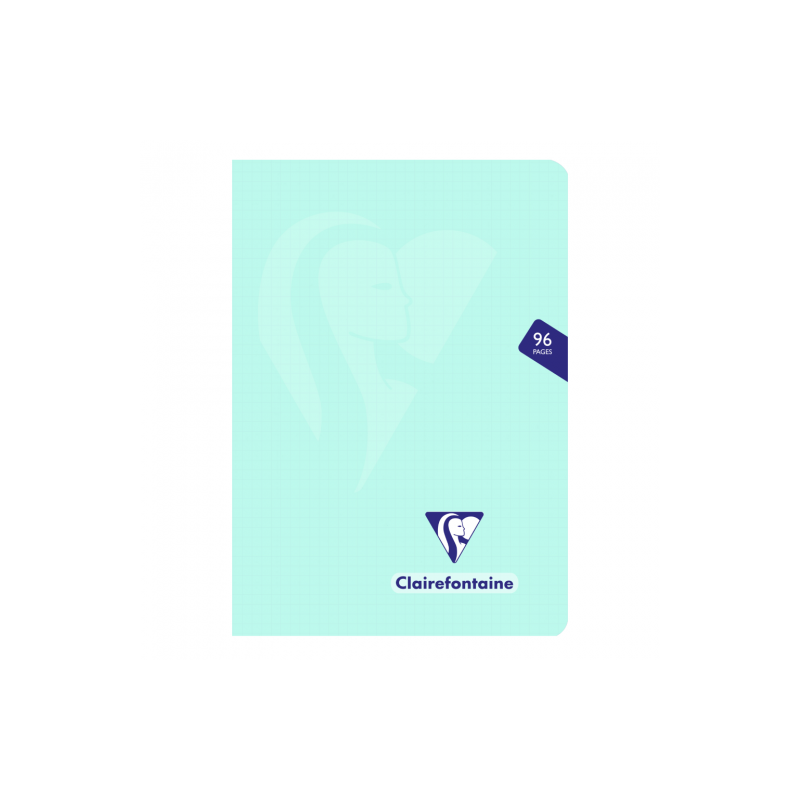 Clairefontaine mimesys notebook squared 90g 96 pages pastel colors