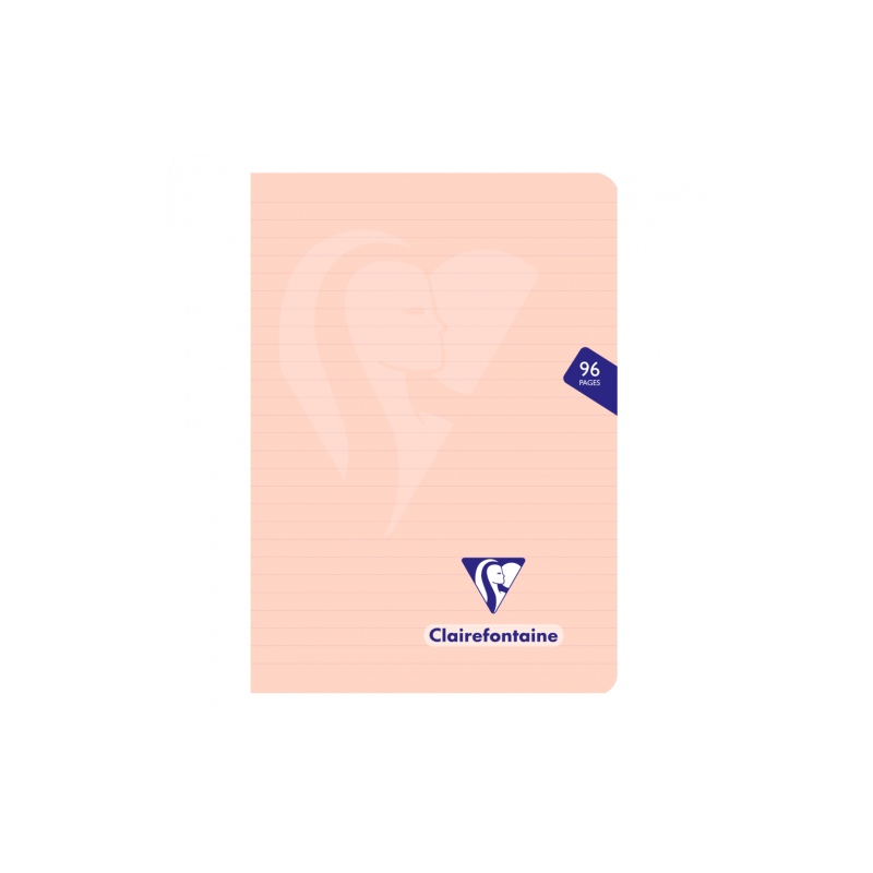 Clairefontaine mimesys lined notebook 90g 96 pages pastel colors